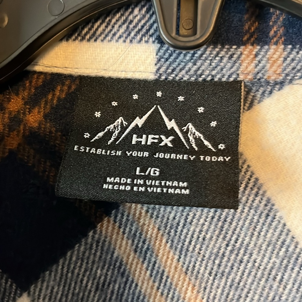 HFX plaid shacket - Picture 2 of 6